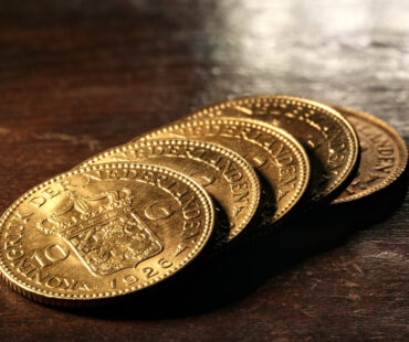 Gouden munten en box 3